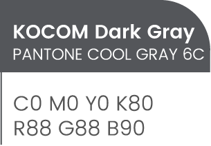 코콤 Dark Gray
